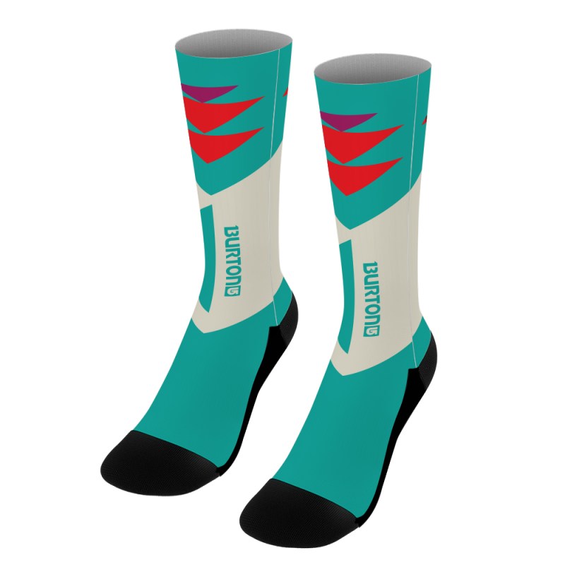 19" Dye Sublimated Socks (Pair) 1 19" Dye Sublimated Socks (Pair) 1