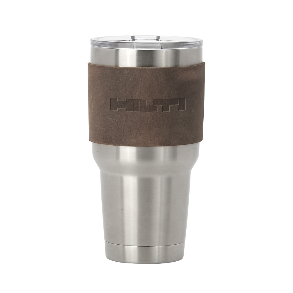 Huntsman Leather Tumbler Sleeve 1