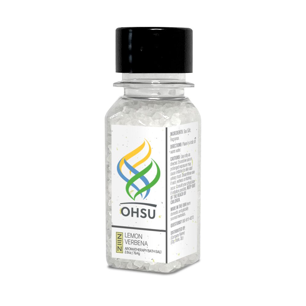 2 oz. Lemon Verbena Bath Salts in Tall Square Jar 1 2 oz. Lemon Verbena Bath Salts in Tall Square Jar 1