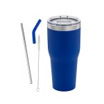 Basecamp 30oz K2 Tumbler with Straw - Blue Blank Basecamp 30oz K2 Tumbler with Straw - Blue Blank