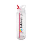 Water Bottle with Flip Up Spout & Hydration Mark - 32 Oz. - Red Eyecandy Digital Transfer Water Bottle with Flip Up Spout & Hydration Mark - 32 Oz. - Red Eyecandy Digital Transfer