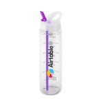 Water Bottle with Flip Up Spout & Hydration Mark - 32 Oz. - Purple Eyecandy Digital Transfer Water Bottle with Flip Up Spout & Hydration Mark - 32 Oz. - Purple Eyecandy Digital Transfer