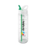 Water Bottle with Flip Up Spout & Hydration Mark - 32 Oz. - Green Eyecandy Digital Transfer Water Bottle with Flip Up Spout & Hydration Mark - 32 Oz. - Green Eyecandy Digital Transfer