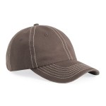 Valucap VC300A Adult Bio-Washed Unstructuered Cap - Brown Valucap VC300A Adult Bio-Washed Unstructuered Cap - Brown