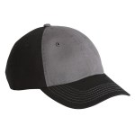 Valucap VC300A Adult Bio-Washed Unstructuered Cap - Black Valucap VC300A Adult Bio-Washed Unstructuered Cap - Black