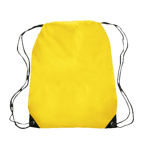 Altair Black Trim Drawstring Bag 1