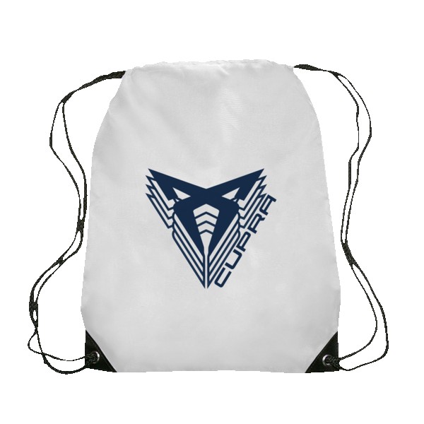 Altair Black Trim Drawstring Bag 1