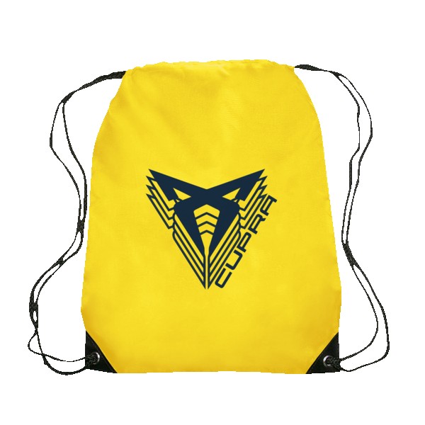 Altair Black Trim Drawstring Bag 1