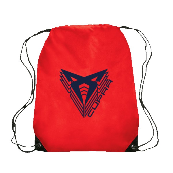 Altair Black Trim Drawstring Bag 1