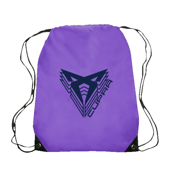 Altair Black Trim Drawstring Bag 1