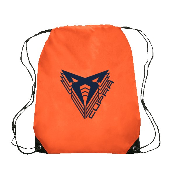 Altair Black Trim Drawstring Bag 1