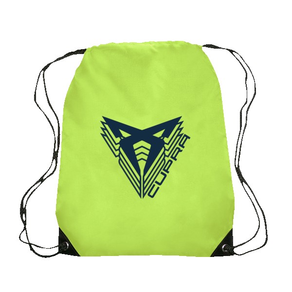 Altair Black Trim Drawstring Bag 1