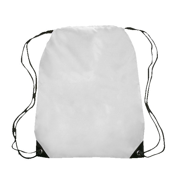 Altair Black Trim Drawstring Bag 1