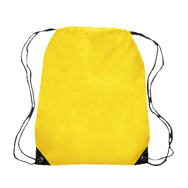 Altair Black Trim Drawstring Bag 1