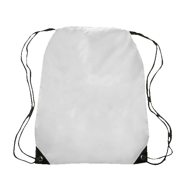 Altair Black Trim Drawstring Bag 1