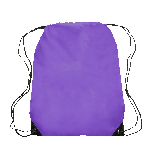 Altair Black Trim Drawstring Bag 1