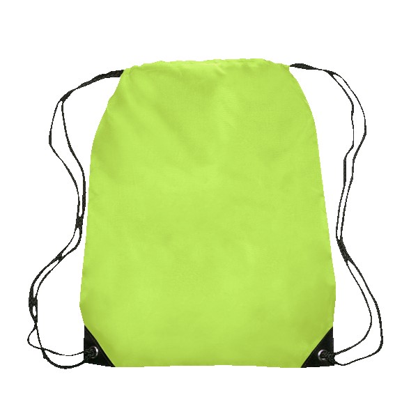 Altair Black Trim Drawstring Bag 1