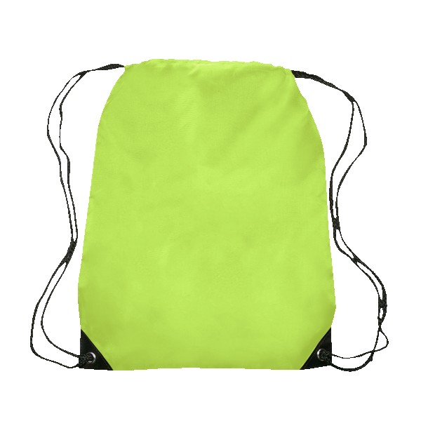 Altair Black Trim Drawstring Bag 1