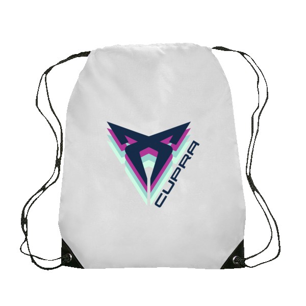 Altair Black Trim Drawstring Bag 1