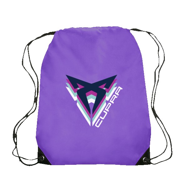 Altair Black Trim Drawstring Bag 1
