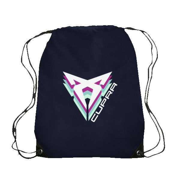 Altair Black Trim Drawstring Bag 1