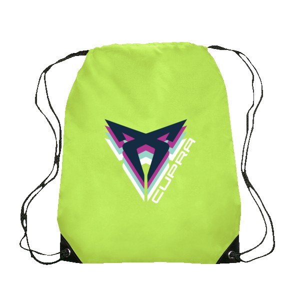 Altair Black Trim Drawstring Bag 1