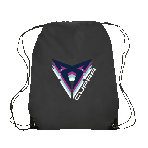 Altair Black Trim Drawstring Bag 1