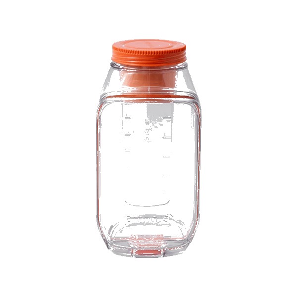 Prepara® Tritan 6 Cup Leakproof Harvest Pod with 5oz Dressing Capsule 1