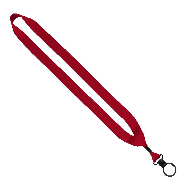 3/4" Polyester Lanyard with O-Ring 1