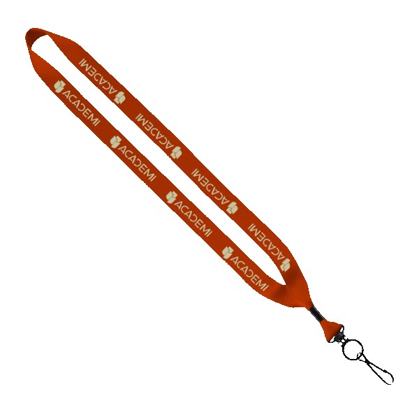 3/4" Polyester Lanyard with O-Ring 1