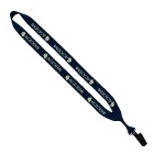 3/4" Polyester Lanyard with O-Ring 44 3/4" Polyester Lanyard with O-Ring 44