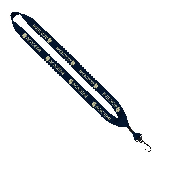 3/4" Polyester Lanyard with O-Ring 1