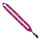 3/4" Polyester Lanyard with O-Ring 50 3/4" Polyester Lanyard with O-Ring 50