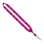3/4" Polyester Lanyard with O-Ring 52 3/4" Polyester Lanyard with O-Ring 52