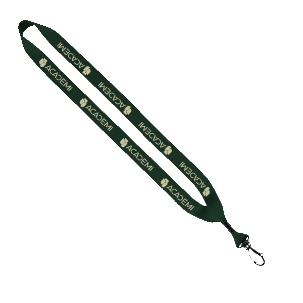 3/4" Polyester Lanyard with O-Ring 1