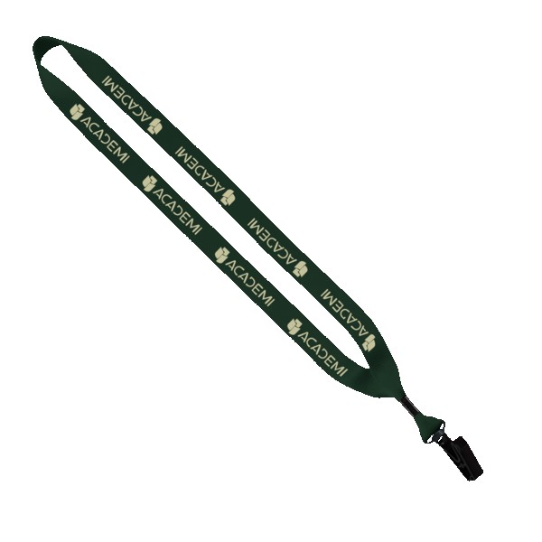 3/4" Polyester Lanyard with O-Ring 1