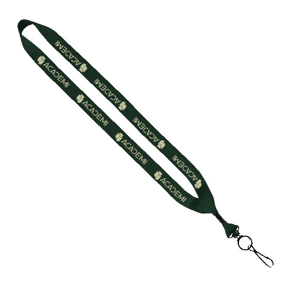 3/4" Polyester Lanyard with O-Ring 1