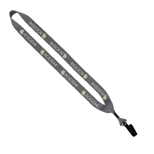 3/4" Polyester Lanyard with O-Ring 1