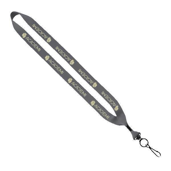 3/4" Polyester Lanyard with O-Ring 1