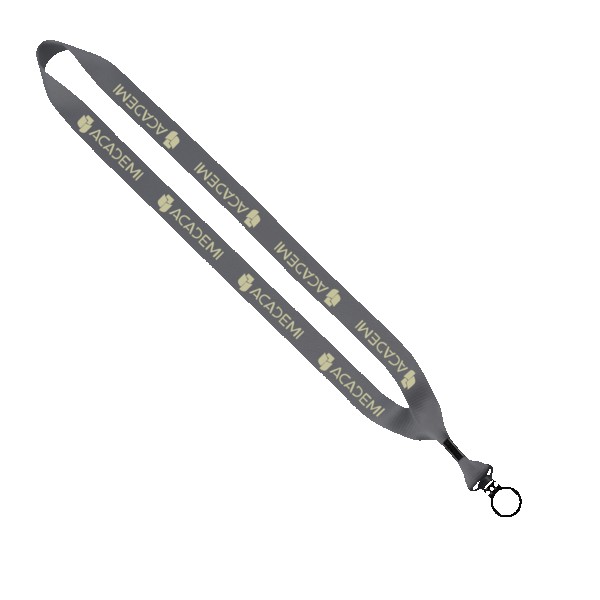 3/4" Polyester Lanyard with O-Ring 1