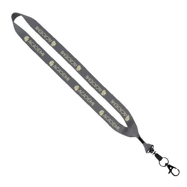 3/4" Polyester Lanyard with O-Ring 1