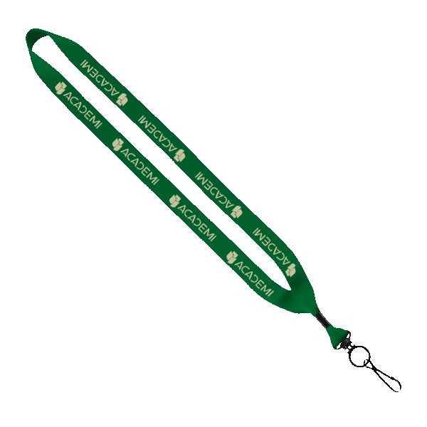 3/4" Polyester Lanyard with O-Ring 1