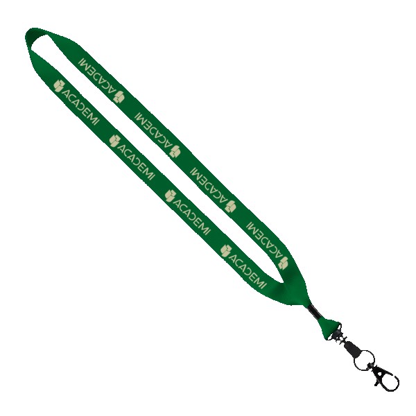 3/4" Polyester Lanyard with O-Ring 1