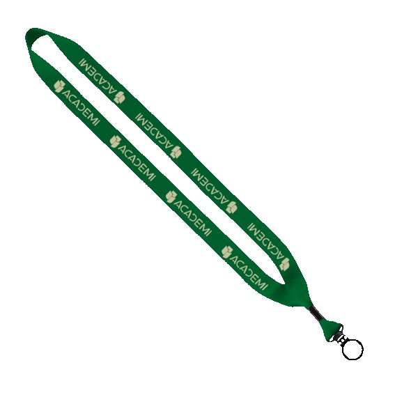 3/4" Polyester Lanyard with O-Ring 1