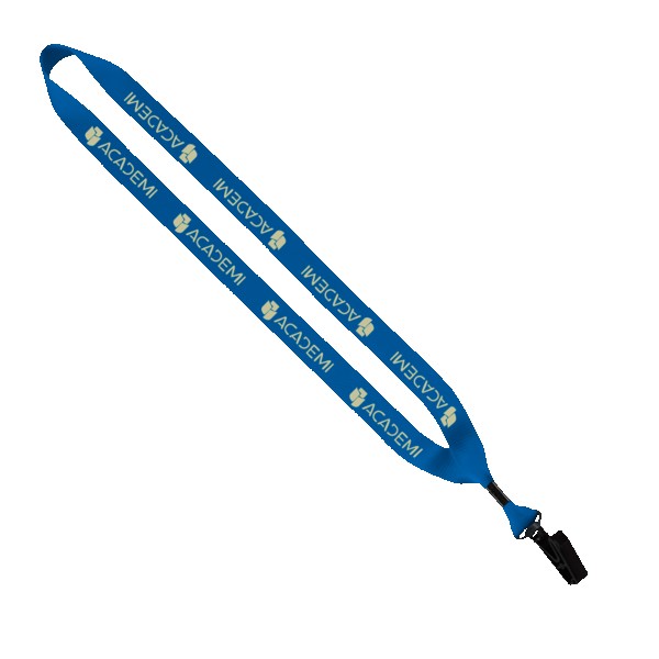 3/4" Polyester Lanyard with O-Ring 1