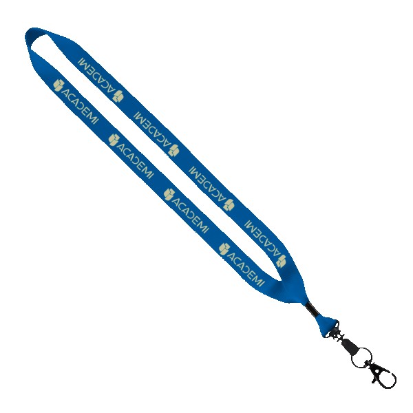 3/4" Polyester Lanyard with O-Ring 1