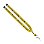 3/4" Polyester Lanyard with O-Ring 85 3/4" Polyester Lanyard with O-Ring 85