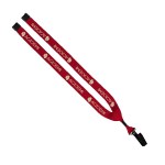 3/4" Polyester Lanyard with O-Ring 93 3/4" Polyester Lanyard with O-Ring 93