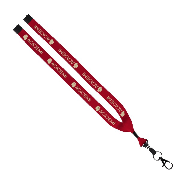 3/4" Polyester Lanyard with O-Ring 1