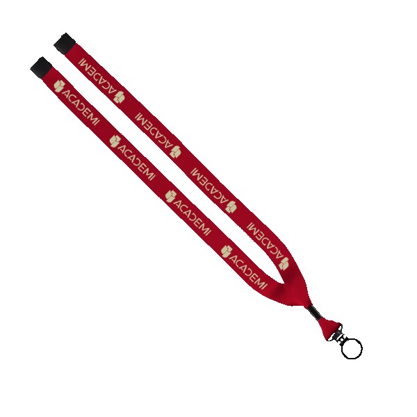 3/4" Polyester Lanyard with O-Ring 1